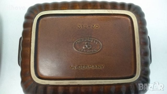 Керамична купа Microwell W.Germany, снимка 6 - Съдове за готвене - 34847040