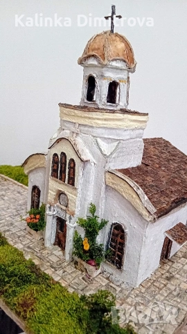 Макет на храм св.Анастасий-гр.Харманли., снимка 6 - Декорация за дома - 53137862