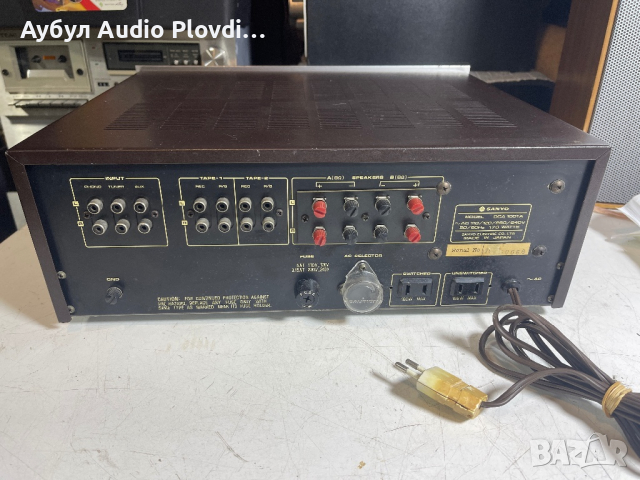 Sanyo DCA 1001 Solid State  Stereo Pre Main Amplifier, снимка 10 - Ресийвъри, усилватели, смесителни пултове - 44751643