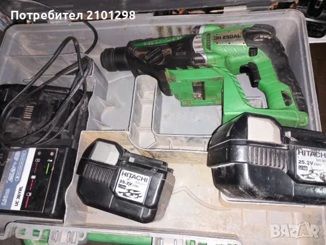 Перфоратор хитачи на батерия 