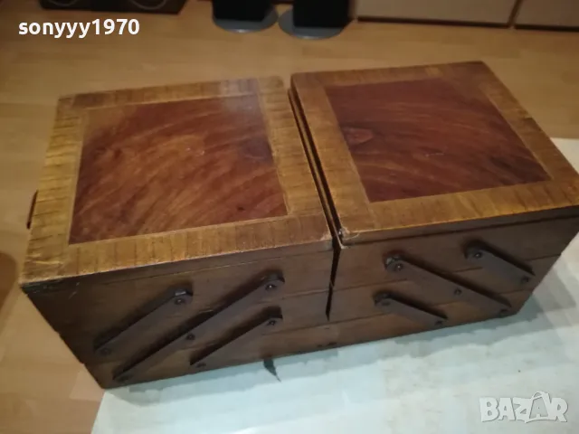 КРАСИВА ДЪРВЕНА КУТИЯ-ВНОС SWISS 0812241847