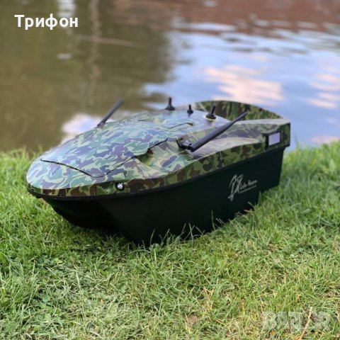 Лодка за захранка и изнасяне на монтаж със сонар Lucky FF918 C, снимка 4 - Екипировка - 42144809