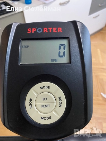 Велоергометър Sporter, снимка 6 - Фитнес уреди - 52510300