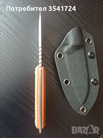 Нов нож стомана Sandvik 14С28N , снимка 6 - Ножове - 53657836