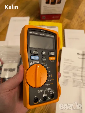 Agilent KEYSIGHT U1233A 6000 Count True RMS мултиметър, снимка 5 - Друга електроника - 49741158