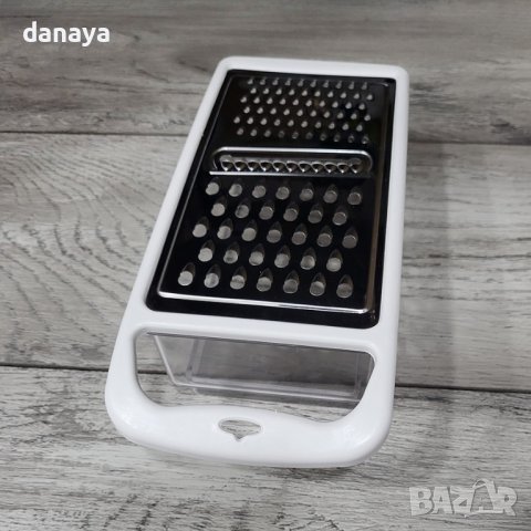 3414 Кухненско ренде за зеленчуци с контейнер за ситно и едро настъргване, снимка 4 - Прибори за хранене, готвене и сервиране - 39483318