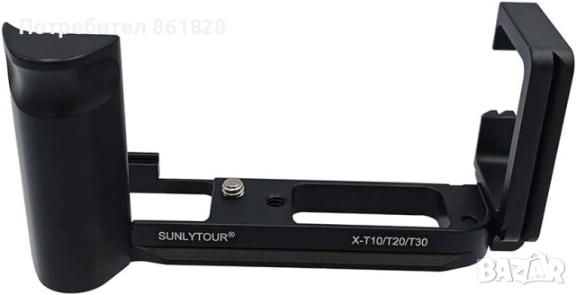 L-скоба за FUJIFILM X-T30 / X-T20 / X-T10, снимка 5 - Чанти, стативи, аксесоари - 52937800