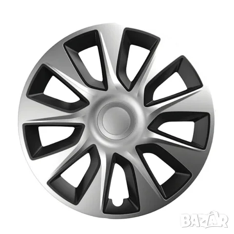 Сребристо-черни тасове Versaco Stratos за 13'' джанти