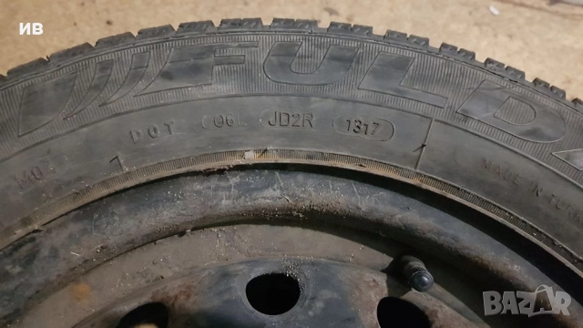 4 бр. зимни гуми + джанти 185/65/14 , снимка 4 - Гуми и джанти - 52772036