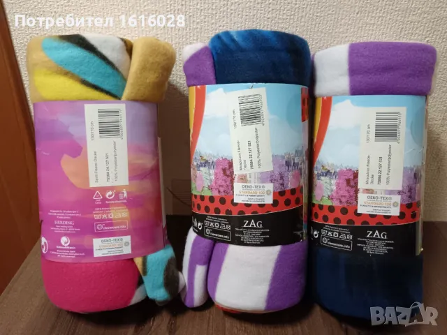 Нови поларени одеяла на Калинката и черния котарак и Неукротимия Спирит., снимка 6 - Спално бельо и завивки - 48553518