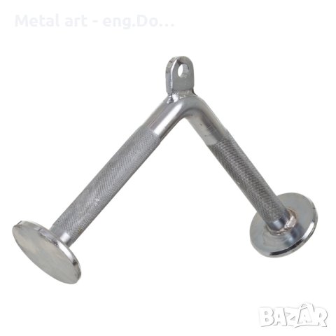 L- образна ръкохватка за трицепс, снимка 2 - Фитнес уреди - 41822952