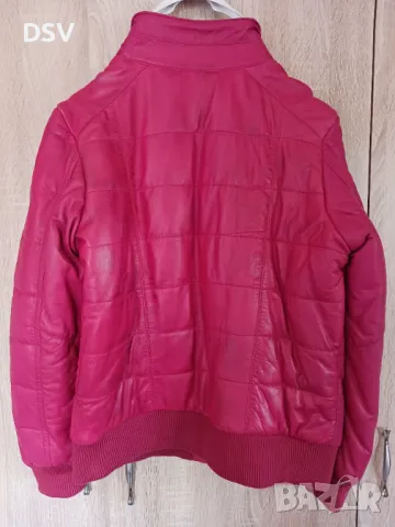 Дамско яке естествена кожа, снимка 4 - Якета - 47536626