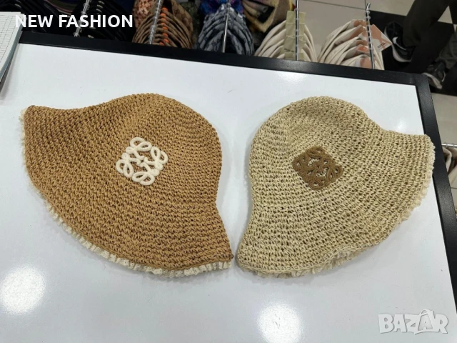 Дамски Памучни Шапки ✨LOEWE, снимка 4 - Шапки - 50802386