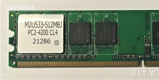 Рам Ram памет за компютър Buffalo m2u533  512MB PC-4200 DDR 2 533 mhz