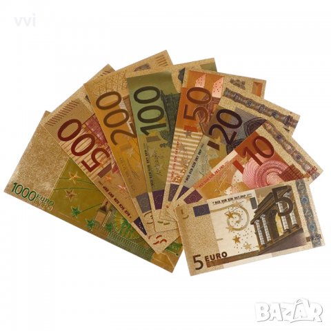 Комплект 8 евро банкноти, снимка 3 - Нумизматика и бонистика - 39831879
