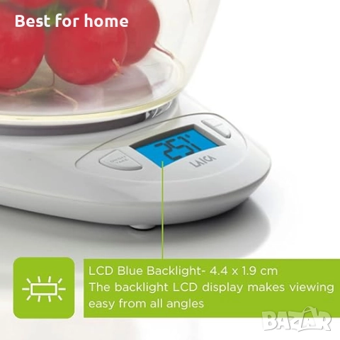 Laica - KS1019 - Кухненска везна, снимка 6 - Електронни везни - 51877444