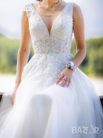 Булчинска рокля , снимка 3 - Сватбени рокли - 42478857