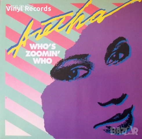 Aretha Franklin ‎– Who's Zoomin' Who ,Vinyl 12", снимка 1 - Грамофонни плочи - 36110990