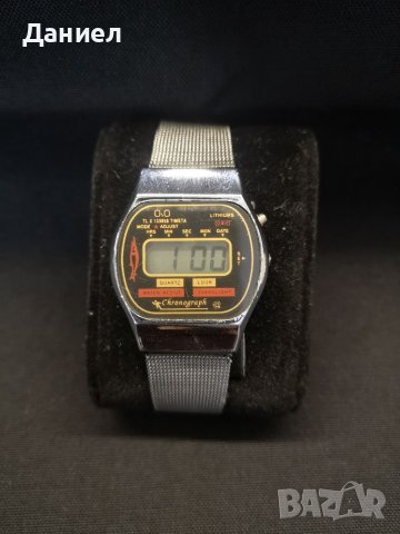 Ретро електронен часовник Q&Q , снимка 4 - Антикварни и старинни предмети - 41630119