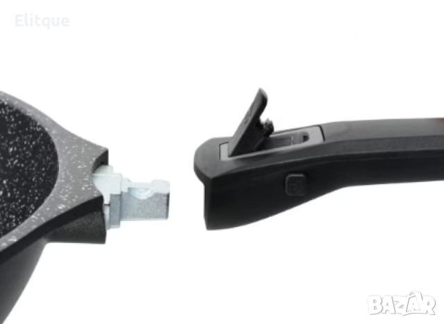 Тиган с капак Bohmann, 24см. 2.8л., Дълбок, Лят алуминий, Подвижни дръжки, Индукция, снимка 3 - Съдове за готвене - 52818844