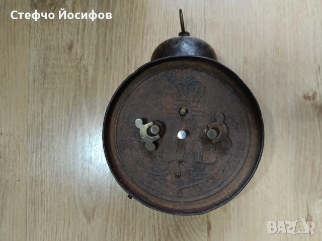 Немски будилник , снимка 2 - Антикварни и старинни предмети - 56337116