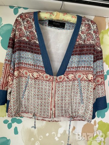 ZARA ново късо кимоно S размер, снимка 4 - Други - 34010995