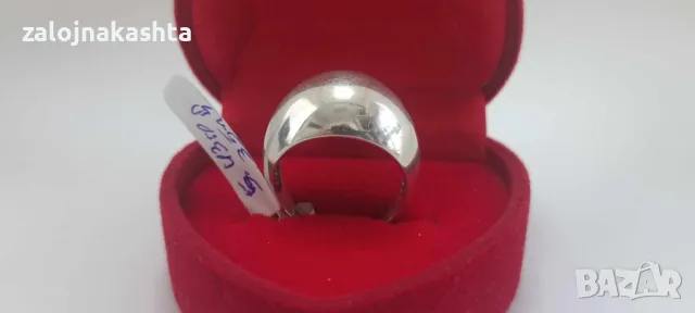 Сребърен пръстен -5,43гр/925, снимка 5 - Пръстени - 47509878