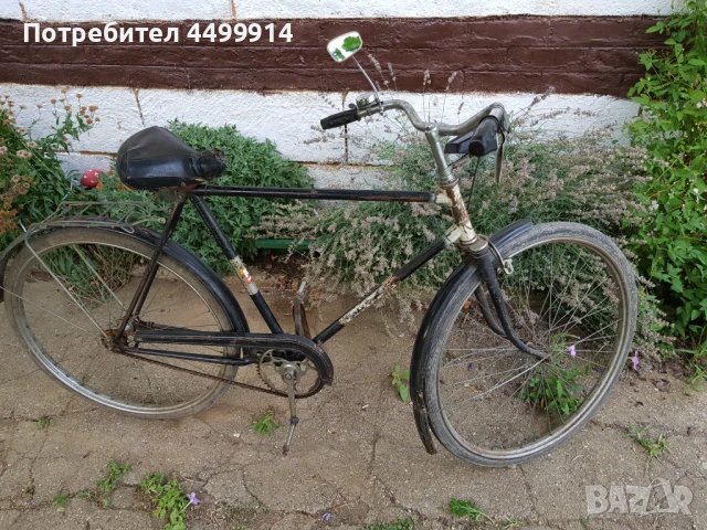 Ретро велосипед марка Балкан 28, снимка 6 - Антикварни и старинни предмети - 50931425