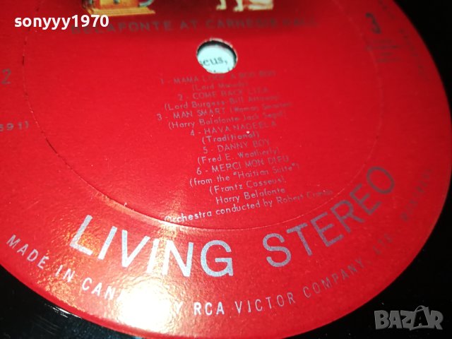 BELAFONTE-MADE IN CANADA-2БР ПЛОЧИ 2609231056, снимка 18 - Грамофонни плочи - 42323749