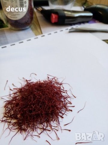 Шафран - първо качество, био отгледан в България, снимка 3 - Други - 35927736