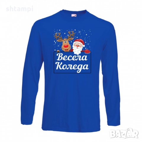 Мъжка тениска Коледа Весела коледа 2, снимка 6 - Тениски - 34620427