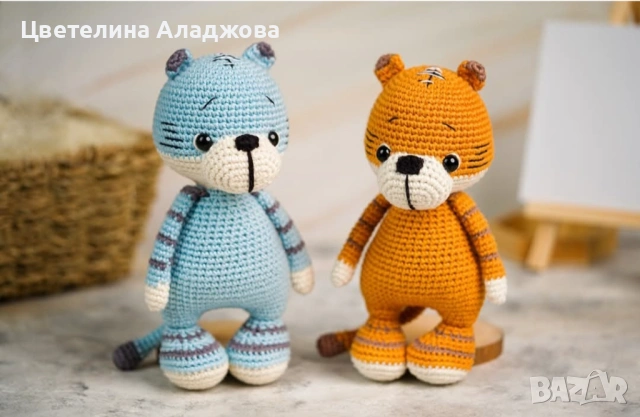 Плетени играчки на една кука , снимка 8 - Плюшени играчки - 53039737