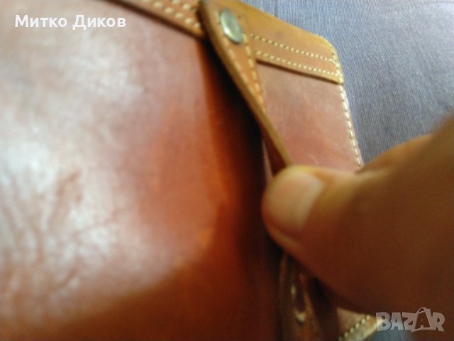 Чанта колан за кръста естествена кожа 155х115х25мм, снимка 6 - Чанти - 41936995