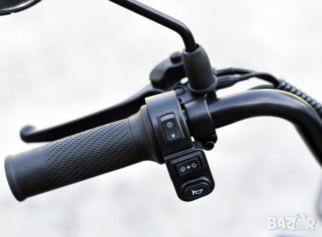 Двуместна електрическа триколка MaxMotors Pudding 1800W-48V-20Ah-RED, снимка 3 - Мотоциклети и мототехника - 41936232