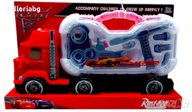 Камион - куфар Cars, снимка 2 - Коли, камиони, мотори, писти - 48105266