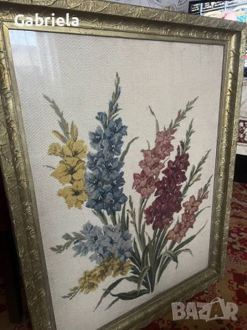 Голяма бродирана картина 