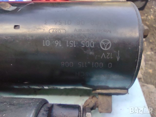 Стартер BOSCH 0001115008 от Мерцедес А 160, снимка 2 - Части - 41809531