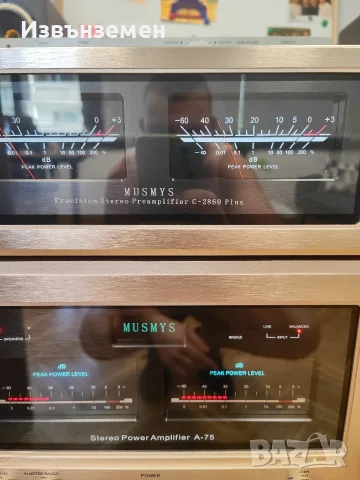 Musmys A75 + Musmys C2860 plus, снимка 3 - Ресийвъри, усилватели, смесителни пултове - 55904664