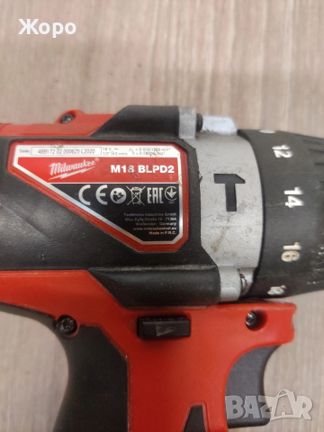 Винтоверт Милуоки M 18BL PD2, снимка 3 - Винтоверти - 53192295