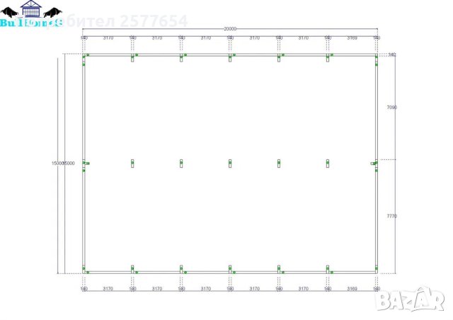 ЛИЗИНГ - Халета, Хале, Магазини, Магазин, Складове 300м2, снимка 5 - Строителни материали - 44196928