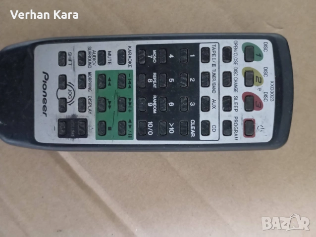 pıoneer kumanda, снимка 3 - Аудиосистеми - 53226276