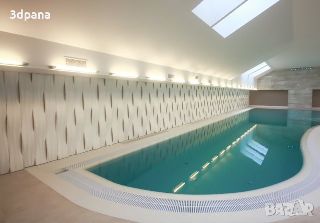 3Д ПАНЕЛИ от гипс, декоративни облицовки за стени / Led пана №0018, снимка 8 - Облицовки - 39795081