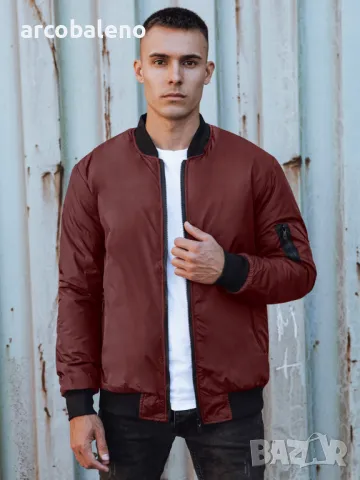 Мъжко бомбър яке, 4цвята , снимка 10 - Якета - 48682977