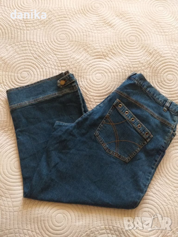 Марков дънков панталон  , дънкова пола L / XL бермуди  с етикет , снимка 3
