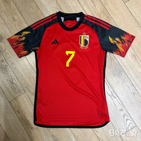 Мъжка тениска Adidas x Belgium x Kevin De Bruyne | S размер