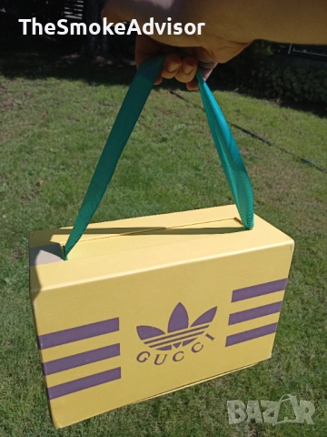 Обувки Adidas x Gucci Gazelle Black Green Red, снимка 13 - Маратонки - 51963461