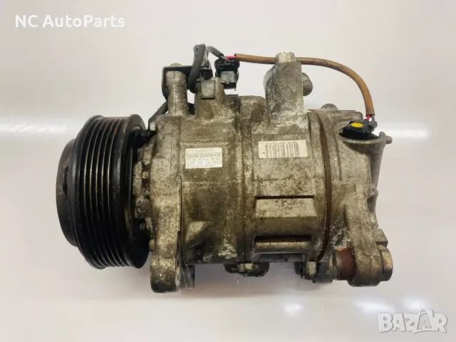 Компресор за климатик за БМВ BMW 5 серия 520d F10 N47D20C 2.0 дизел DENSO 6SBU14A GE447260-4710 2012, снимка 2 - Части - 47547928