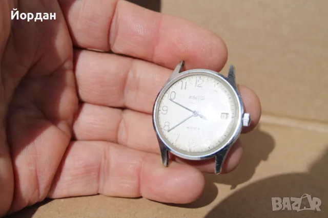 СССР мъжки часовник ''Восток'' 18 камъка, снимка 8 - Антикварни и старинни предмети - 49862080