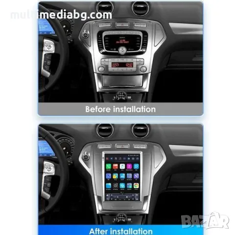 Ford Mondeo/Galaxy 2007 - 2010 9.7 Мултимедия Навигация Android, снимка 4 - Аксесоари и консумативи - 50070563