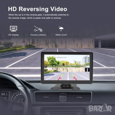 Монитор 7" Преносима мултимедия за автомобил, безжичен CarPlay, Android Auto, за кола, снимка 14 - Аксесоари и консумативи - 53848536